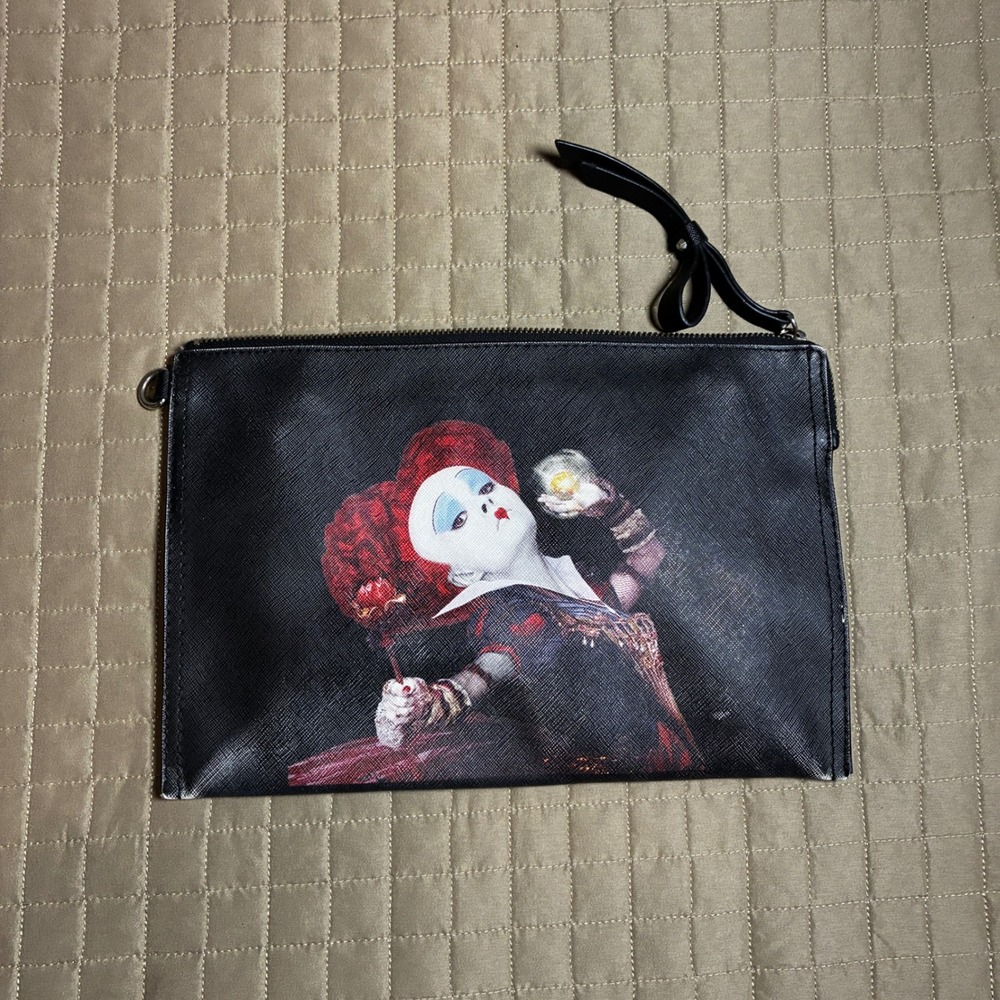 Disney Alice Through the Looking Glass‎ Red Queen Clutch Bag Kohls Helena Bonham